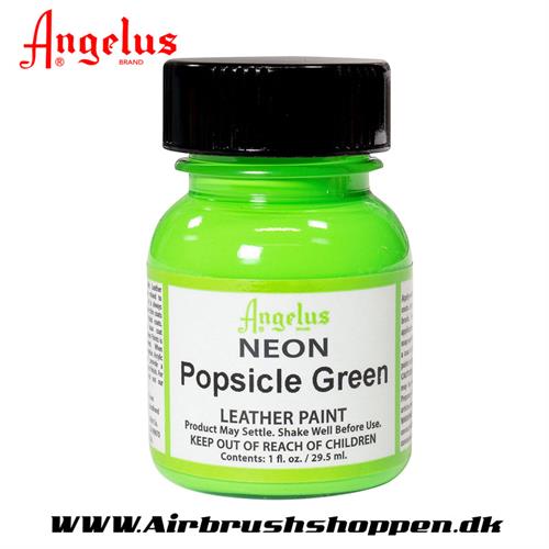 Popsticle Green - NEON GRØN  ANGELUS LEATHER PAINT 29,5 ML  126